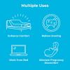 imageLinenspa Adjustable Bed Frame  Independent Head and Foot Incline  Powerful Quiet Motor  Easy Tool Free Assembly  Lounge  Watch TV  Working  Reading  Ergonomic  Electric Bed Base  Queen SizeQueen