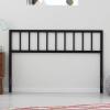 imageLinenspa Decorative Black Metal Steel Construction Vertical Bar Design40 Inches Tall King HeadboardKing