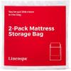 imageLinenspa Mattress Bag  2 Pack Queen  Full size Mattress Bags for Moving Storage ampamp Disposal  Durable Plastic Cover for Moving2pack