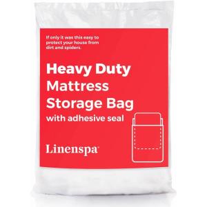 imageLinenspa Mattress Bag  2 Pack Queen  Full size Mattress Bags for Moving Storage ampamp Disposal  Durable Plastic Cover for MovingHeaviestduty