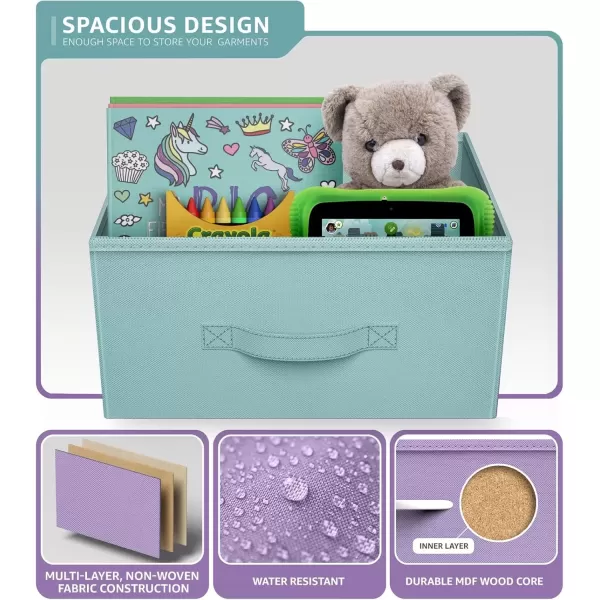 imageSorbus Dresser Storage Tower Organizer Drawers for Closet Boys ampamp Girls Bedroom Bedside Furniture Chest for Home College Dorm Steel Frame Wood Top Fabric BinsPinkPastel