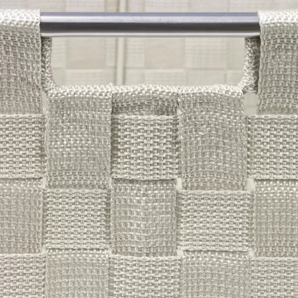 imageSorbus Storage Box Woven Basket Bin Container Tote Cube Organizer Set Stackable Storage Basket Woven Strap Shelf Organizer Builtin Carry Handles GrayBeige