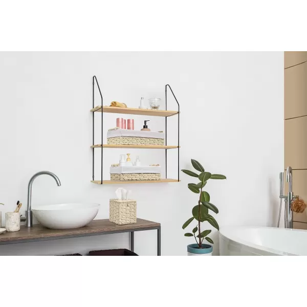 imageSorbus Storage Wicker Baskets  2 Decorative Gift Baskets for Baby Room Bedroom Nursery  Lined Paper Rope Baby Basket Set for Organizing Changing Station Linens Diapers Toiletries Toilet PaperBeige
