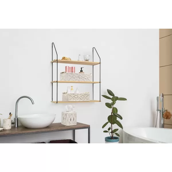 imageSorbus Storage Wicker Baskets  2 Decorative Gift Baskets for Baby Room Bedroom Nursery  Lined Paper Rope Baby Basket Set for Organizing Changing Station Linens Diapers Toiletries Toilet PaperIvory