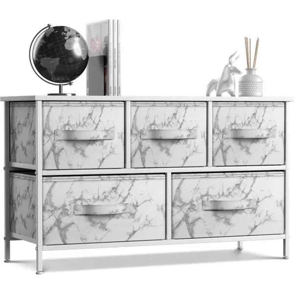 Marble White/White Frame