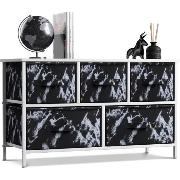 Marble Black/White Frame