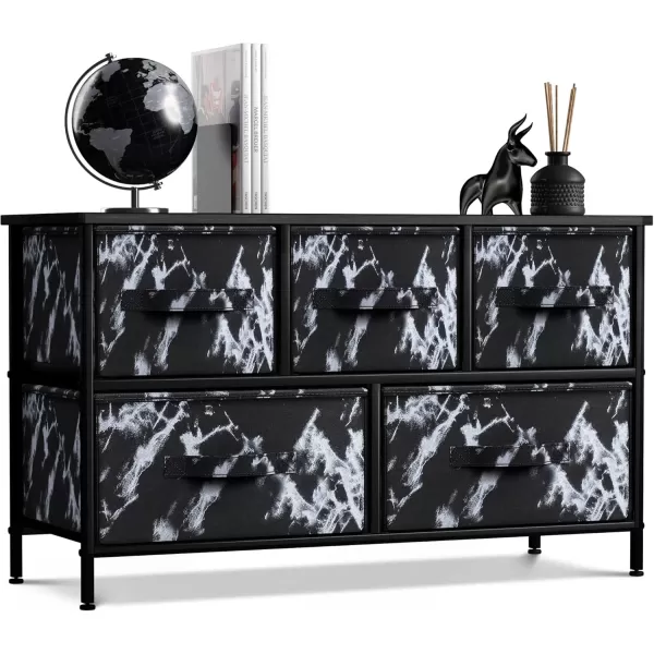 Marble Black/Black Frame