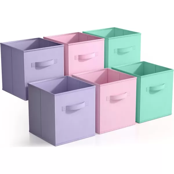 Pastel Pink Purple Teal