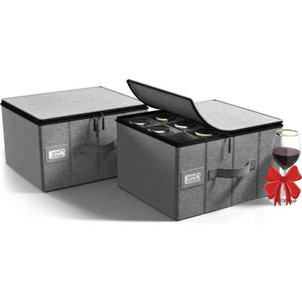 imageChina Platter Storage Containers  Serving Platter Storage Containers  Christmas Platter Storage Rack ampamp Platter Organizer  Hard Shell Handles ampamp Felt Dividers  Storage Platter for Packing DishesGray