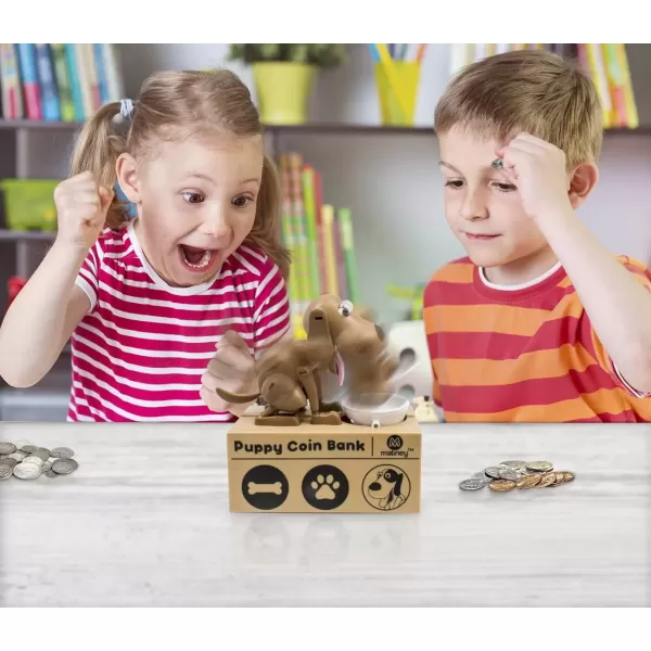 imageMatney Dog Piggy Bank  Robotic Coin Toy Money Box  Coin Bank Collection  Great Gift for Any Child  Collect Them All for Complete Fun Lucky