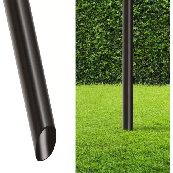 imageMatney Outdoor Metal Patio Torches  Use for Deck Patio Back Yard Out Door parties Wedding  Includes Fiberglass Wick and Snuffer Cap 60 Inch 2 Pack4 Pack
