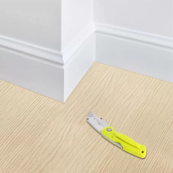 imageSorbus 96 Sq Ft Wood Grain Floor Tiles Foam Mat EVA Interlocking Mats Tile 38Inch Thick Flooring Wood Puzzle Exercise Mats wBorders  Home Playroom Basement Apartment Trade Show Baby DanceLight Pine