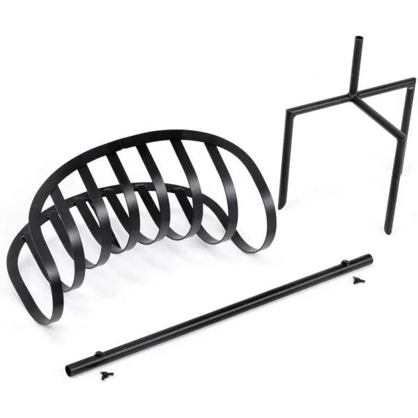 imageSorbus Manger Garden Hose Holder Stand Great for Garden Lawn Yard Decorative Water Hose Storage with Ground Stakes Holds 125Feet of 58Inch Hose
