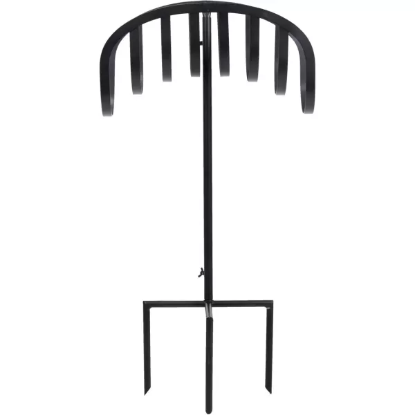 imageSorbus Manger Garden Hose Holder Stand Great for Garden Lawn Yard Decorative Water Hose Storage with Ground Stakes Holds 125Feet of 58Inch Hose