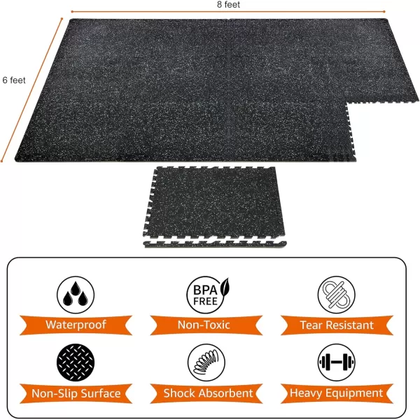imageSorbus Wood Floor Mats Foam Interlocking Wood Mats Each Tile 1 Square Foot 38Inch Thick Puzzle Wood Tiles with Borders  for Home Office Playroom Basement 16 Tiles 16 Sq ft Wood Grain  GrayWood Grain  Light Pine