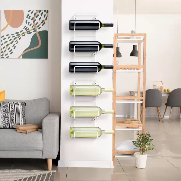 imageSorbus Towel Holder for Bathroom Wall  12 Level Wall Mounted Towel Rack Shelves for Rolled Bath Towels Washcloths Linen  Hanging Towel Racks for Bathroom Spa Salon Towel Storage OrganizerWhite