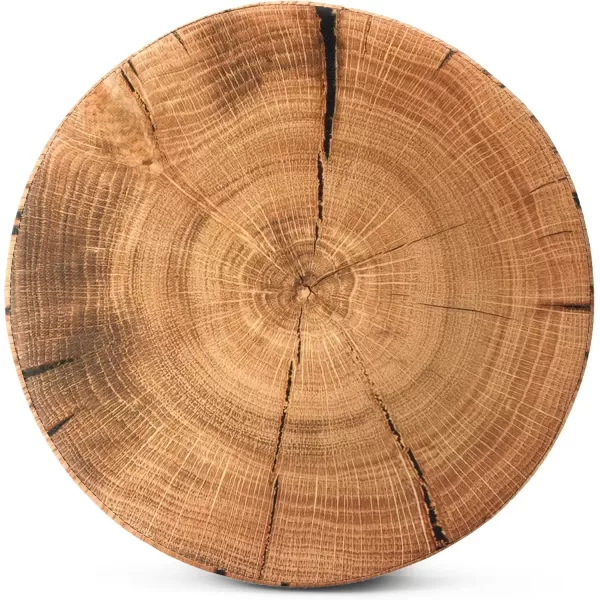 imageSorbus Tree Stump Stool Toy Storage Ottoman 15 Inch Fake tree stumps Log Stool Storage Artificial Tree Trunk Perfect Footstool Kids Toy Chest Rustic Log Cabin Decor Bench Pedestal Side End TableTree Stump