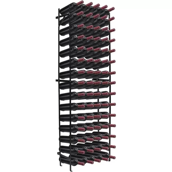 imageSorbus Wine Rack Freestanding Floor  Wine Bottle Holder Holds 75 Bottles of Wine  75 Bottle Capacity Wine Storage for Any Bar Wine Cellar Kitchen Dining Room75 Bottles