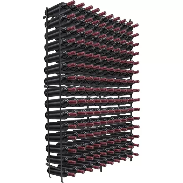imageSorbus Wine Rack Freestanding Floor  Wine Bottle Holder Holds 75 Bottles of Wine  75 Bottle Capacity Wine Storage for Any Bar Wine Cellar Kitchen Dining Room150 Bottles