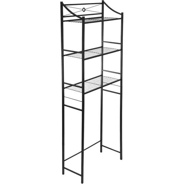 imageSorbus Bathroom Storage Shelf Over Toilet Space Saver Freestanding Shelves for Bath Essentials Planters Books etc