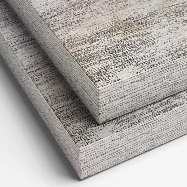 imageSorbus Floating Shelves  2 Pack 24 X 9 Inch Rustic Blue Wall Shelves for Bedroom Kitchen Living Room Bathroom Shelves Home Decor  Extra Long Floating Shelf for Trophy Books Frames Toilet PaperRustic
