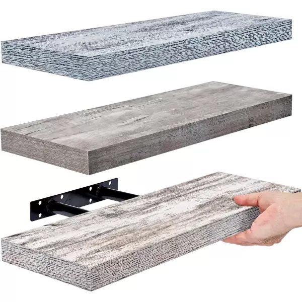 Grey/Blue/Rustic