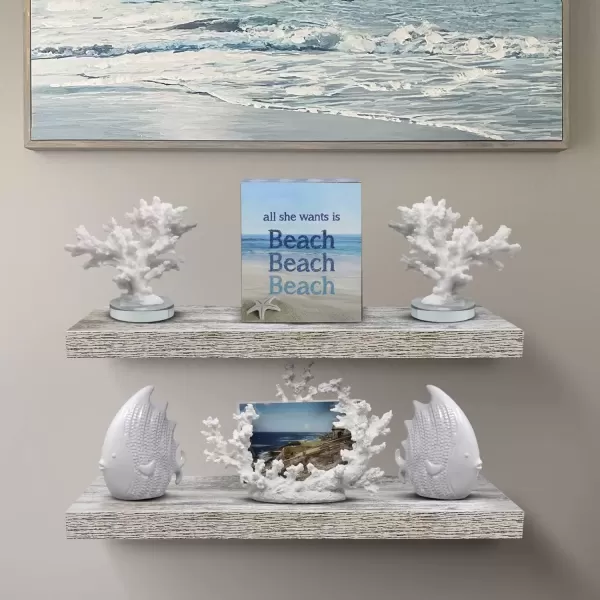 imageSorbus Floating Shelves  2 Pack 24 X 9 Inch Rustic Blue Wall Shelves for Bedroom Kitchen Living Room Bathroom Shelves Home Decor  Extra Long Floating Shelf for Trophy Books Frames Toilet PaperRustic