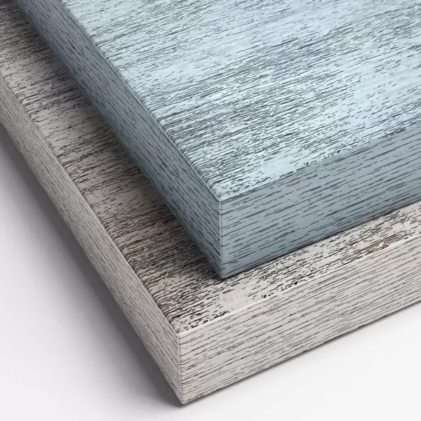 imageSorbus Floating Shelves  2 Pack 24 X 9 Inch Rustic Blue Wall Shelves for Bedroom Kitchen Living Room Bathroom Shelves Home Decor  Extra Long Floating Shelf for Trophy Books Frames Toilet PaperBlueRustic