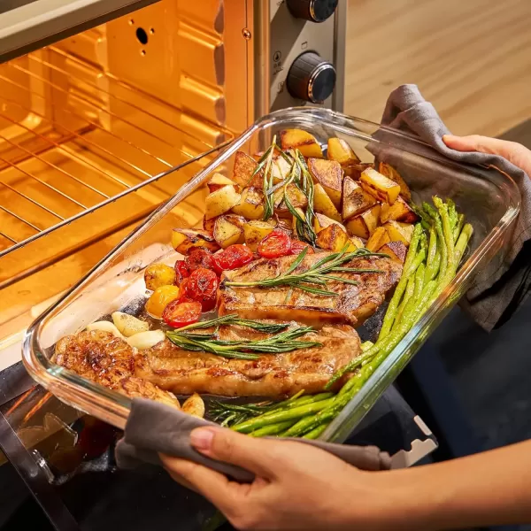 imageSorbus Glass Meal Prep Containers  Premium Dishwasher ampamp Oven Safe Food Storage Set  BPAFree Airtight Glass Lunch Containers  Perfect for Meal Planning Portion Control ampamp Healthy Eating
