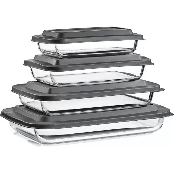 imageSorbus Glass Meal Prep Containers  Premium Dishwasher ampamp Oven Safe Food Storage Set  BPAFree Airtight Glass Lunch Containers  Perfect for Meal Planning Portion Control ampamp Healthy Eating