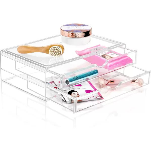 2 Wide Drawers