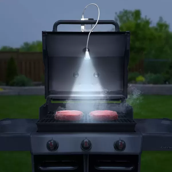 imageBBQ Grill Lights Magnetic Base SuperBright LED Lights360 Degree Flexible Gooseneck Weather Resistant Task Lighting Barbecue Grilling 122 inch