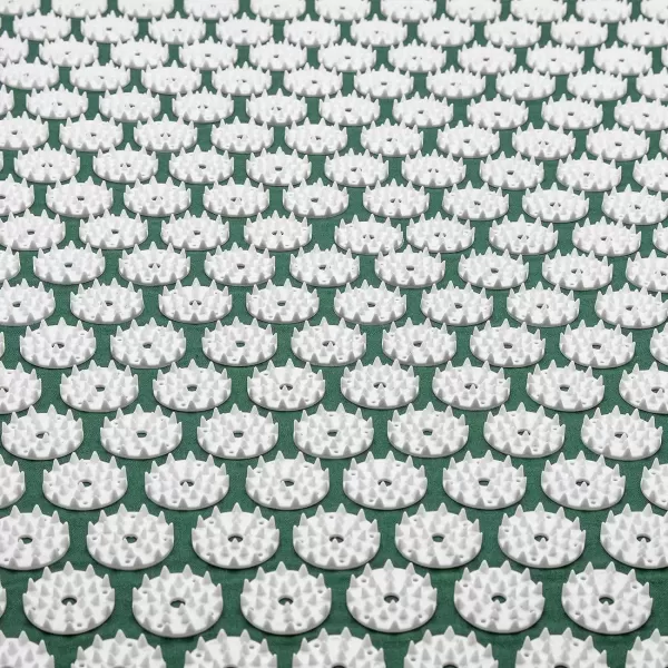 imageSivan Back and Neck Pain Relief Acupressure Mat and Pillow Set Chronic Back Pain Treatment  Relieves Your Stress of Lower Upper Back and Sciatic Pain  GreenGreen