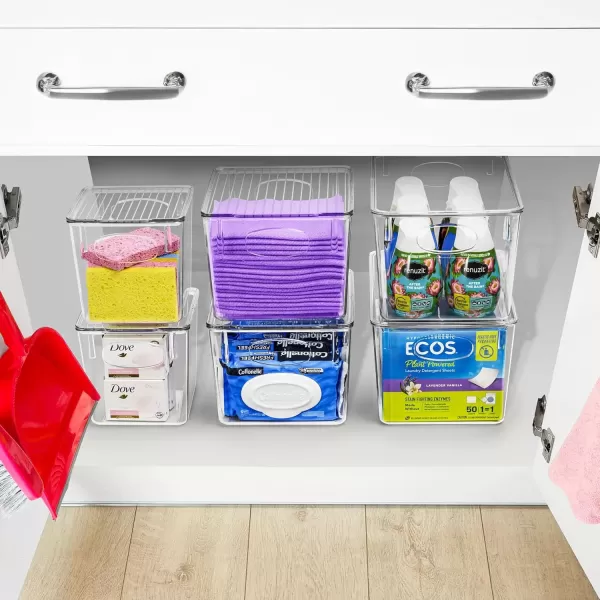 imageSorbus Small Plastic K Cup Storage Bins  Nespresso Pods Holder Vertuo Pod Holder Kitchen Organization Pantry Storage Fridge Organizer  K Cup Organizer for Nespresso Accessories 8 pack8 Pack