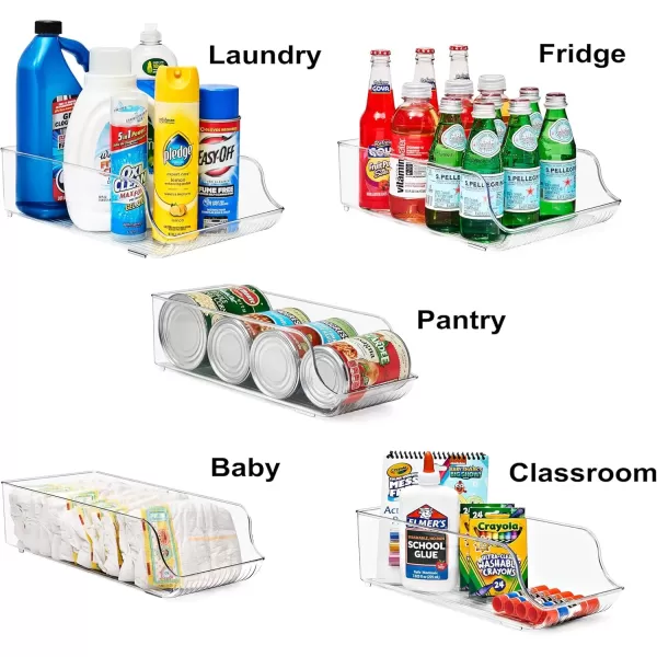 imageSorbus Soda Can Organizer for Refrigerator 3 Variety Sizes Standard Soda Cans Holder Skinny Can Dispenser ampamp Water Bottle Organizer Can Organizers for Fridge Pantry Freezer 3 Variety sizeOpen