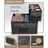imageSorbus Dresser with 7 Drawers  Chest Organizer Tower Unit with Steel Frame Wood Top Easy Pull Fabric Bins  Storage Furniture for Bedroom Hallway Closet ampamp Office OrganizationGray Wood