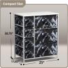 imageSorbus Dresser with 7 Drawers  Chest Organizer Tower Unit with Steel Frame Wood Top Easy Pull Fabric Bins  Storage Furniture for Bedroom Hallway Closet ampamp Office OrganizationMarble BlackWhite Frame