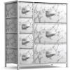 Marble White/White Frame