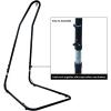 imageSorbus Hammock Chair and Stand for Hanging Chairs Swings for Any Indoor or Outdoor Spaces Max 300 Lbs
