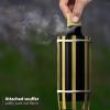 imageMatney Bamboo Torches for Outside  4 Feet Tall  12 Pack Decorative Garden ampamp Backyard Lights  Torches Outdoor  Oil Lamp for Citronella  Flame Lasts Over 8 Hours