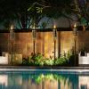 imageMatney Bamboo Torches for Outside  4 Feet Tall  12 Pack Decorative Garden ampamp Backyard Lights  Torches Outdoor  Oil Lamp for Citronella  Flame Lasts Over 8 Hours