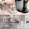 imageSorbus Large Clear Stackable Storage Drawers Plastic Storage Drawers with Handles Craft Storage Drawers Clothes Medicine Makeup Closet Art Supply Bathroom Shoe Toy Storage Organizer 3 PackSquare 4 Pack