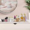 imageSorbus Medium Clear Plastic Storage Bins for Organizing 10 Pack Clear Organizer Bins with Handles Plastic Storage Bins for Closet Pantry Fridge Medicine Cabinet Organizer Shelves Freezer DrawerSmall