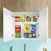 imageSorbus Stackable Storage Bins Open Front  Clear Stackable Storage Bins  Pantry Bins for Storage and Organization  Acrylic Stackable Bins for Kitchen  Clear Pantry Organizer Bins Large 2 PackMedium