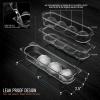 imageSorbus Ice Ball Mold Maker  Round Ice Cube Tray for Whiskey ampamp Bourbon  3D Geometric Design  Sphere Shape Iceball Shaper for Freezer  Great for Cocktails ampamp Drinks 2 PackMedium