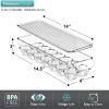 imageSorbus Soda Can Organizer for Refrigerator ampamp Egg Holder for Fridge Set 1 Stackable Can Holder Dispenser Holds 12 Cans Each ampamp 1 Egg Holders with Lid holds 14 eggs for Fridge Pantry Freezer BPAFreeSet of 4
