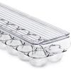 imageSorbus Soda Can Organizer for Refrigerator ampamp Egg Holder for Fridge Set 1 Stackable Can Holder Dispenser Holds 12 Cans Each ampamp 1 Egg Holders with Lid holds 14 eggs for Fridge Pantry Freezer BPAFreeSet of 6