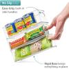 imageSorbus Stackable Refrigerator Organizer Bins  Clear Storage Bins for Kitchen Pantry Freezer ampamp Fridge Organization  Food Organizing Plastic Containers with Handles for Countertops ampamp Drawers 2 Pack2 Pack  Small