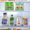 imageSorbus Stackable Refrigerator Organizer Bins  Clear Storage Bins for Kitchen Pantry Freezer ampamp Fridge Organization  Food Organizing Plastic Containers with Handles for Countertops ampamp Drawers 2 PackSet  2 Small  2 Medium
