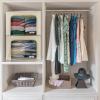 imageSorbus Jumbo Storage Bins with Metal Frame  Oxford Fabric Storage Containers with Large Clear Window ampamp Carry Handles  Stackable ampamp Foldable Clothes Organizer Bags for Bedding Linen Clothing ampamp MoreBeige